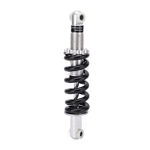 Leapiture Amortisseur de Moto 215 mm Suspension arrière Amortisseur de Remplacement Amortisseur réglable 2000 Lbs pour Mini Dirt Bike VTT Cover