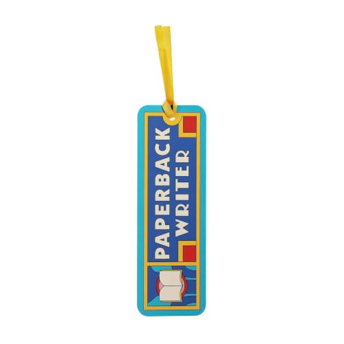 Image of Half Moon Bay | The Beatles | Paperback Writer | FSC Paper Bookmark Place Holder with Ribbon | Official Merchandise | Home Library & Armchair Reading Accessory | Father’s Day 2026 Gift for Dad