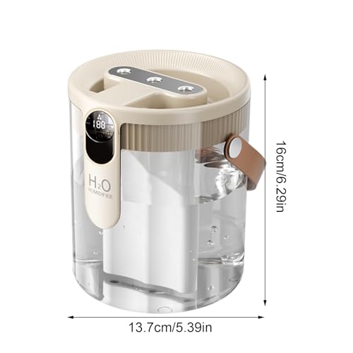 Humidificateur 2,5 L contre l'air sec de la chambre avec 5 niveaux de brume réglables - 7
