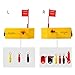 2 Pack Planer Boards for Fishing Trolling, Fishing Inline Side Clip, 8 x 3 Inches, Fishing Tool Medium Side Planer Board, Quick Grip Snap Release for Trolling (Left x 2)