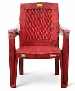 Mystic Premium Plastic Chair for Living Room |Set of 1 | 1 Year Warranty | for Home, Living Room, Outdoor | Pear Wood Colour | ISTICK01-image-23