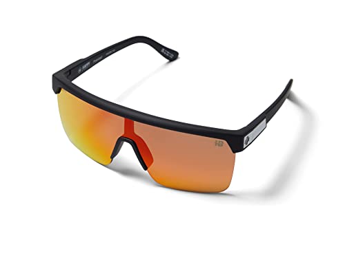 Image of Spy Optic Flynn, Shield Sunglasses, Color and Contrast Enhancing Lenses