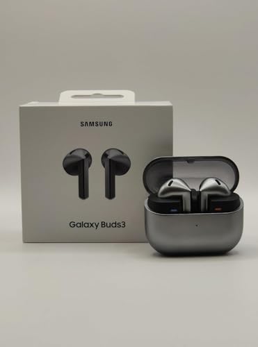 SAMSUNG Galaxy Buds3 Grey/Auriculares Inear Inálambricos Bluetooth con Cancelación De Ruido Activa, Gris