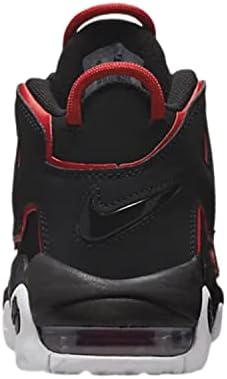 Nike Air More Uptempo Big Kids' Shoes, Black/White-University Red, 7 Big Kid | Image 3