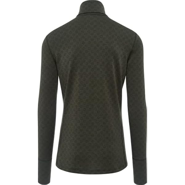 Thermowave Xtreme Maglia Termica Uomo Manica Lunga in Lana Merino Dolcevita ½ Zip - Intimo Termico Uomo Invernale Traspirante 220 gsm Ultra Morbido