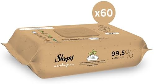 SLEEPY Ecologic Yenidoğan Islak Bebek Bakım Havlusu 12x5x40 (2400 Yaprak) - Görsel 3