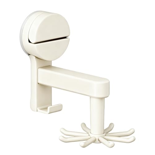 Soporte De Utensilios De Montaje En La Pared, Gancho De Taza De Succión: Soporte Para Cocinar Giratorio De 360 ​​grados Con 8 Garras, Para Gabinete De Baño, Dormitorio De Apartamento Para Hog