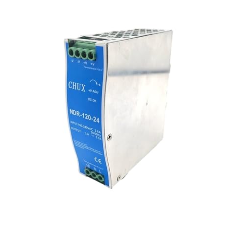 Tension instable ? Alimentation 24V 120W rail DIN NDR-120W-24V pour armoire