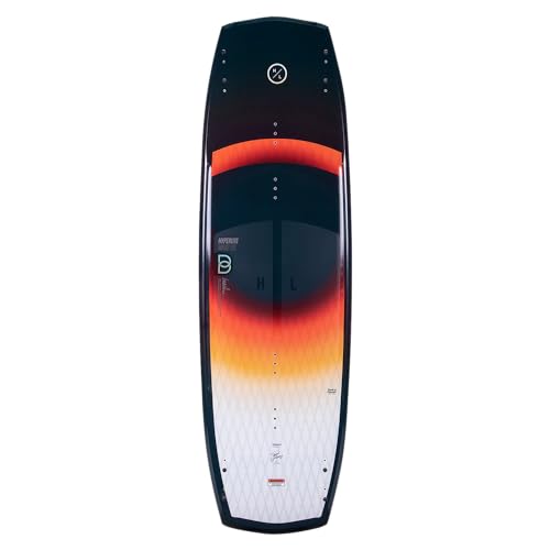 Hyperlite Baseline Mens Wakeboard Black/Orange 136cm