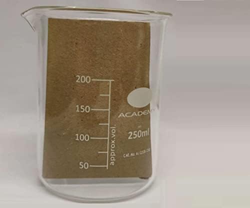 Rocwing 1L Boro 3.3 Glass Graduated Measuring Beaker for Lab or Kitchen 1 in a pack
