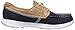 Skechers Performance Women's Go Walk Lite-15430 Wide Boat Shoe,navy,8.5 W US