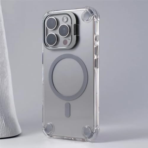 Coque transparente de luxe pour iPhone 15 Plus avec coins anti-chute