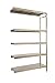 Étagère en acier inoxydable Simoninox ADITIONAL 5SS/2000x1660x500