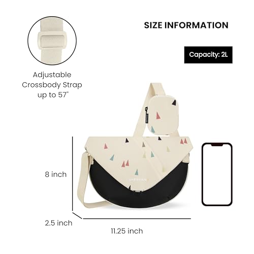 Image of Sherpani Milli, Small Crossbody Purse, Shoulder Bag, Mini Messenger Bag, Crossbody Bags, RFID Protection, Unisex Travel Gift