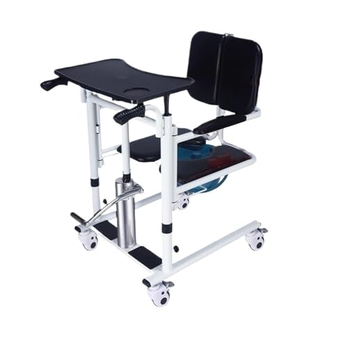 HTTGDGDH Andador De Ruedas Multifuncional, Silla De Desplazamiento, Reposo En Cama, Traslado De Pacientes, Máquina De Desplazamiento, Dispositivo De Cuidado De Ancianos, Silla con,