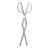 Haiqings Pinzas Plegables portátiles for agarrar Troncos, Pinzas for Estufa, Acampar al Aire Libre, Senderismo yubin1993