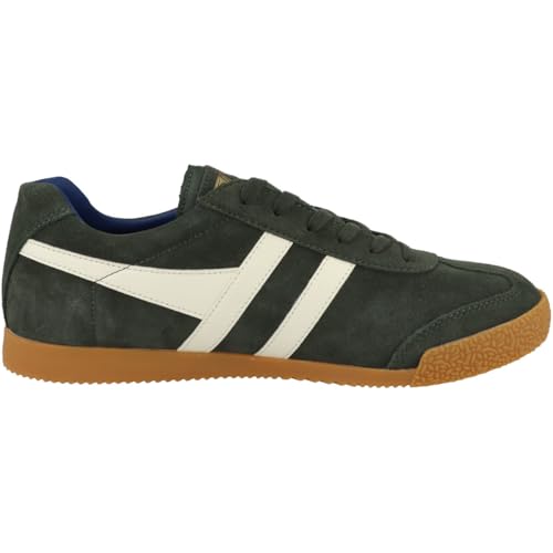 Image of Gola, Men's, Harrier, Dark Khaki /Off White /Marine Blue, 13, Medium