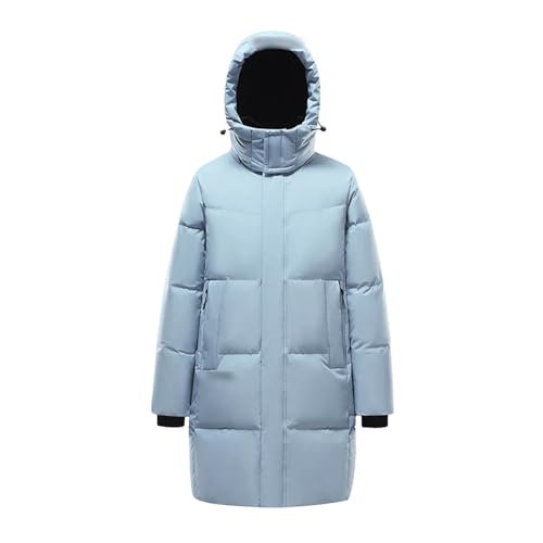 Doudoune longue homme contre le gel hivernal manteau chaud imperméable