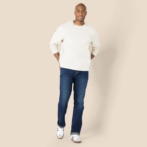 Amazon Essentials Men's Regular-Fit Long-Sleeve T-Shirt, Oatmeal Heather, X-Large - image 8