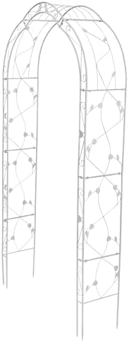 HAFIX Rosenbogen Marseille für Garten. Rosenspalier aus