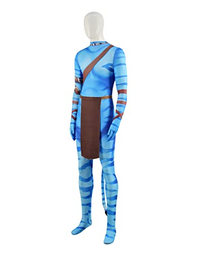 Adult Anime Costume Halloween Cosplay Jumpsuit Tights Bodysuit (Men's Costume, Xl) #TOP4