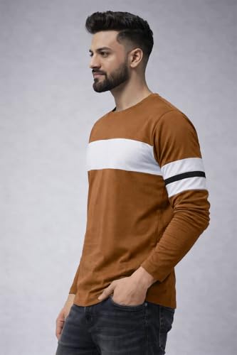 Image of THE DRY STATE Mens Cotton Full Sleeves Tshirt