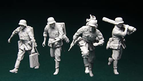 Figura modelo resina 1/35 Kit Mortero Alemán 8cm miniatura 4