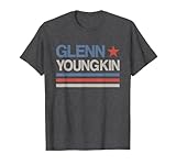 Glenn Youngkin for President 2028 Republican Ticket US Flag T-Shirt