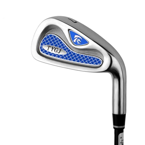 Hombres Mujeres Golf Hierro #4-9 PW P Single Club Acero Grafito Eje Derecho Durable Acero Inoxidable para La Práctica Deportiva Al Aire Libre