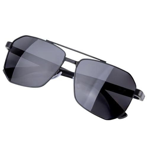 Aviator Polarized Sunglasses for Men, Driving Square Polygon Sunglasses, Anti UV400 Outdoor Fishing Hiking Special