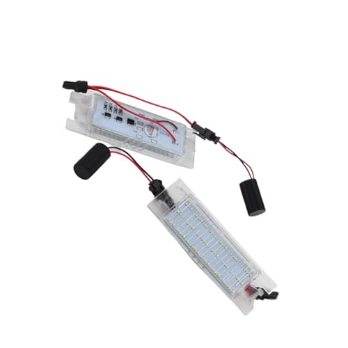 Luces de matrícula de alta visibilidad para Fiat Punto Evo y Siena 2 piezas
