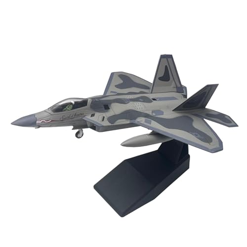 Avion de chasse miniature échelle 1/100 maquette de bureau pour enfant et collectionneur