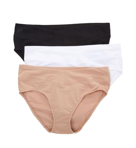 Image of Warner's Women's No Pinching No Problems Dig-free Mid-waist 3-pack Hipster Ru4403p
