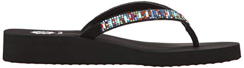 Yellow Box Women's Zemily Sandal, Black/Multi, 8 Medium Us #TOP5