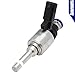 Amrxuts 06H906036G Fuel Injectors for VW Volkswagen CC Eos GTI Tiguan Golf Beetle Jetta Passat CC Passat Jetta, for Audi A3 A4 Quattro A5 Quattro A6 Quattro Q5 TT 06H906036P 6 Holes Disc