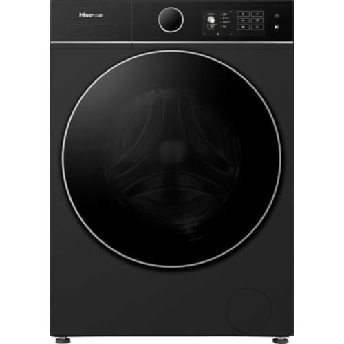 Hisense 5i KitchenFit Series WF5I1245BBR 12kg WiFi Connected Washing Machine with 1400 rpm - Black - A Rated