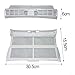 For BOSCH Tumble Dryer Fluff Filter 652184 00652184 01000435 Replacement Part (2 PACK)