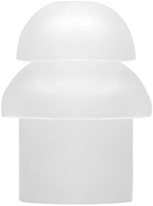 Miniatura 6 de HYS Auriculares ocultos de silicona para las fuerzas del orden, almohadillas de silicona para las orejas de repuesto de Walkie-Talkie, escáneres de