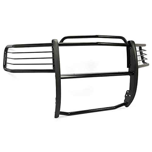 ALMULOO Brush Guard Compatible with 2007-2014 Chevy Chevrolet Tahoe/Suburban/Avalanche 1500 Alloy Steel Grille Guard Black Powder Coated by ALMULOO - Image 4