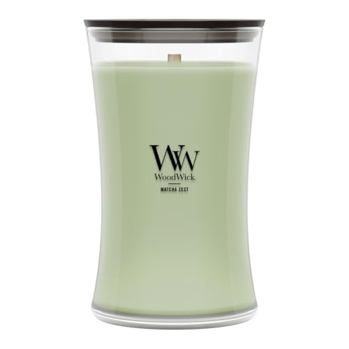 Image of Woodwick Matcha Zest Large Hourglass Candle