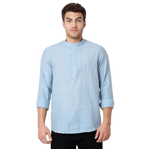 Spykar Men’s Slim Fit N/A Full Sleeve Solid Casual Shirts Spykar Men’s Slim Fit N/A Full Sleeve Solid Casual Shirts