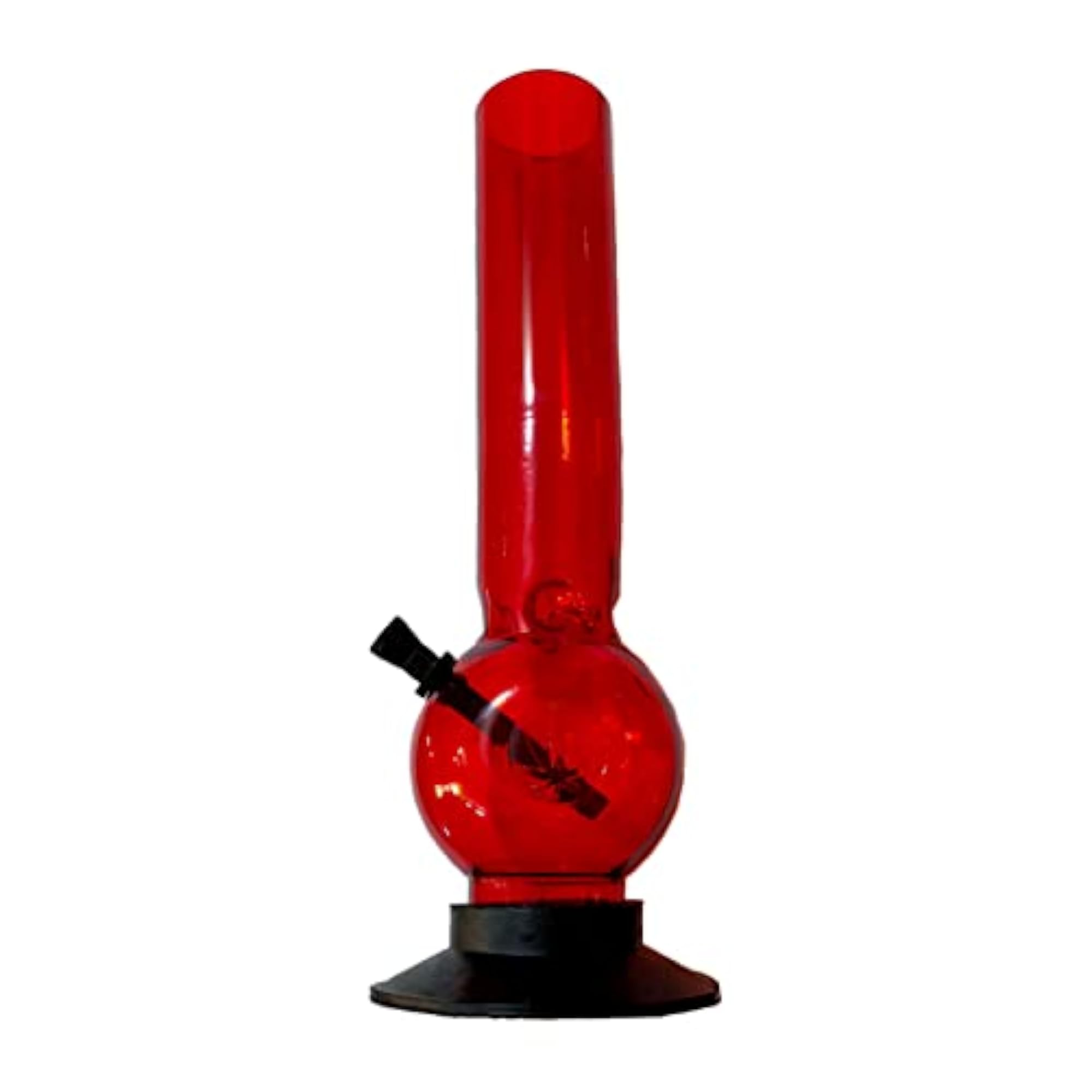 12 Inch Acrylic Waterpipe Combo Set, Red