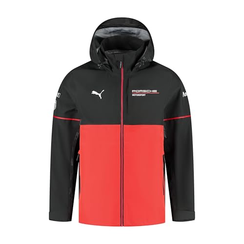 Porsche ポルシェ モータースポーツ レインジャケット新品 Amazon.com: PUMA Porsche Motorsport Men's Team Rain Jacket - Black