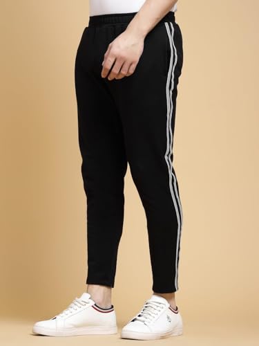 Image of Rigo Regular Fit Printed Cotton Jogger Pants for Men | Casual Wear Lower for Men | Track Pant for Men with Pocket Idol for Gym, Yoga, Sports, Running