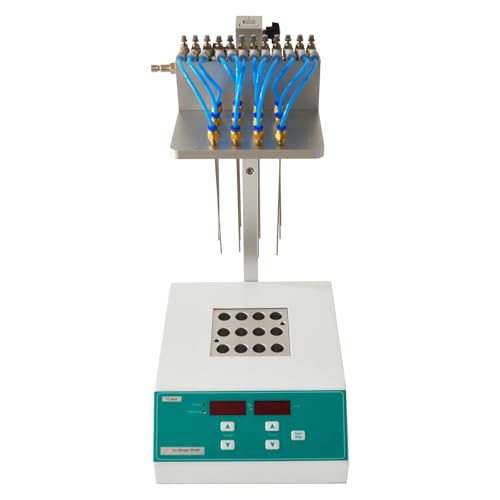 12-Hole Nitrogen Evaporator for Lab Use