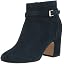 Navy Suede Leather
