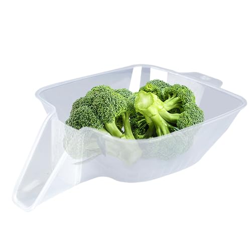 Scodella per frutta, scolapasta per frutti di bosco - Scolapasta per lavaggio alimenti - Gadget per la preparazione della cottura Ciotola per la pulizia della frutta Cestello scolapiatti per frutta ca