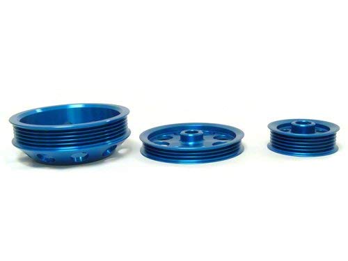 Greddy 13542101 Lightweight Aluminum Pulley Kit 93-96 Mazda RX-7 - Image 4