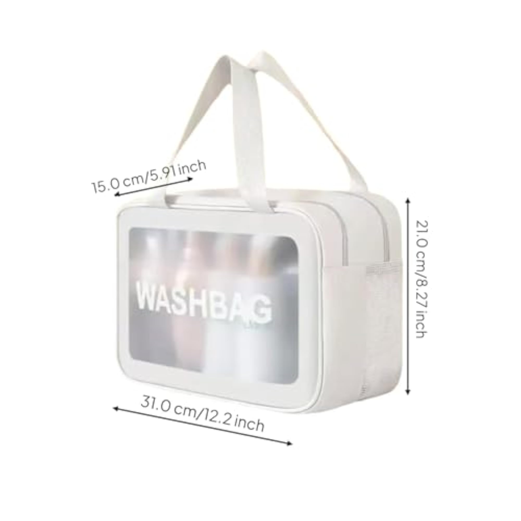 Waterproof Travel Toiletry Bag, Portable Organizer for Men and Women