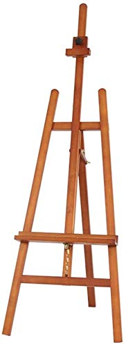 HADECOLL Studio Easel Wooden Artist Display Tripod Artist Easel Studio Painting Stand Beech Adjustable Stand Portable Poster Canvas Display Stand For Kids Adjustable Craft Workstation